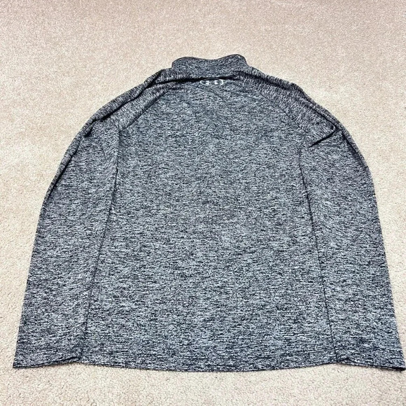 Under Armour HeatGear Activewear Jacket Gray Long Sleeve 1/2 Zip Women’s Medium - Picture 8 of 11